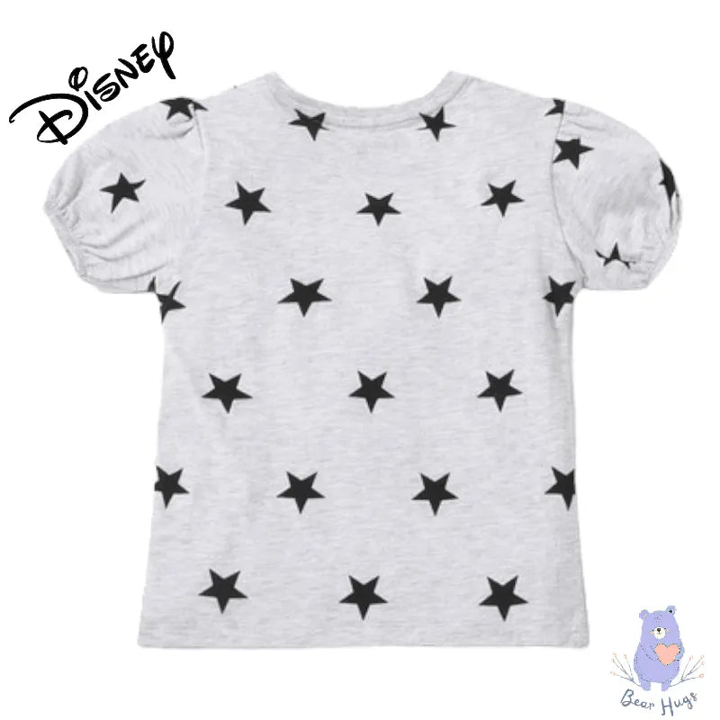 Minnie Mouse Print Crew-Neck T-shirt - Bear Hugs