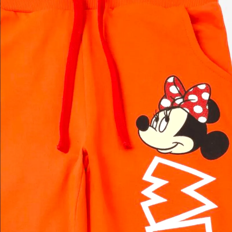 Minnie Mouse Print Joggers with Slip Pockets - Bear Hugs