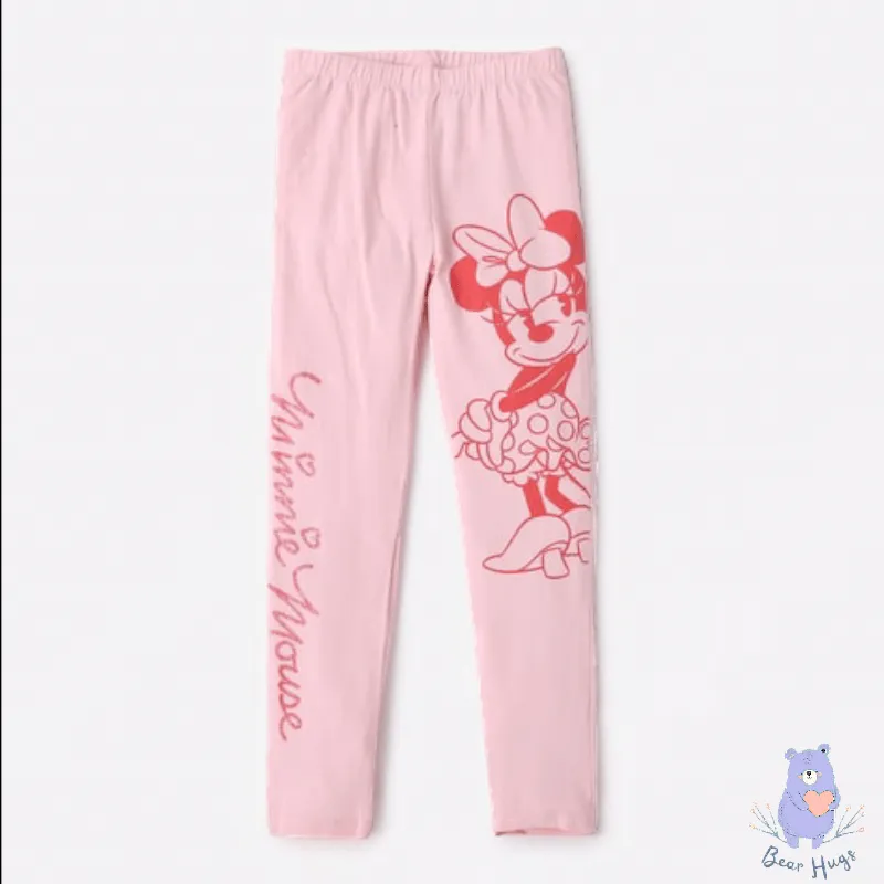 Minnie Mouse Print Leggings - Bear Hugs