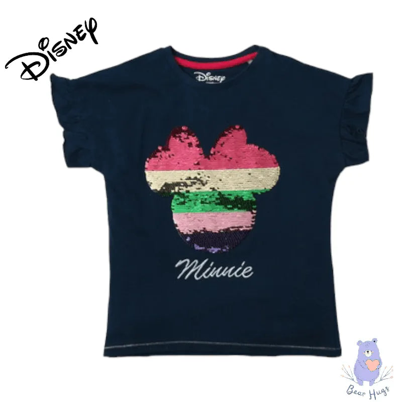 Minnie Mouse Sequinned Round-Neck T-shirt - Bear Hugs