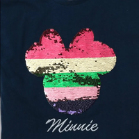 Minnie Mouse Sequinned Round-Neck T-shirt - Bear Hugs