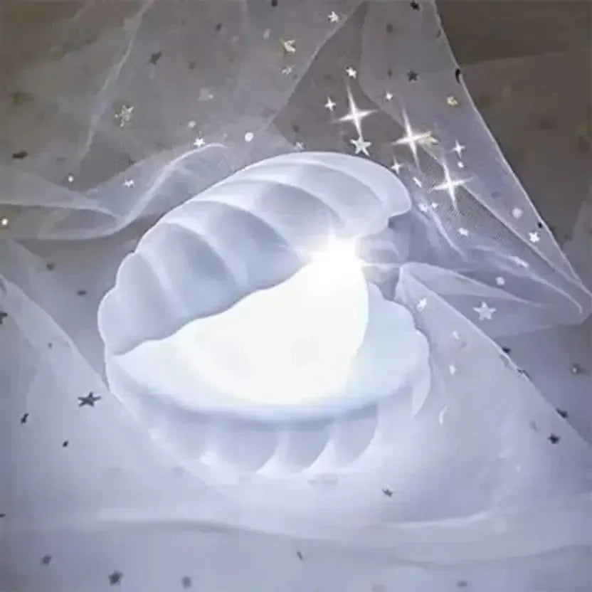 Mermaid's Glow Pearl Shell Night Light