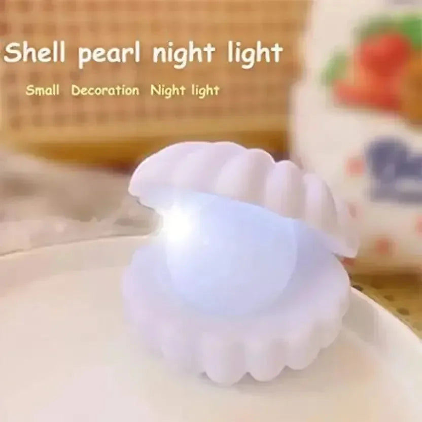 Mermaid's Glow Pearl Shell Night Light