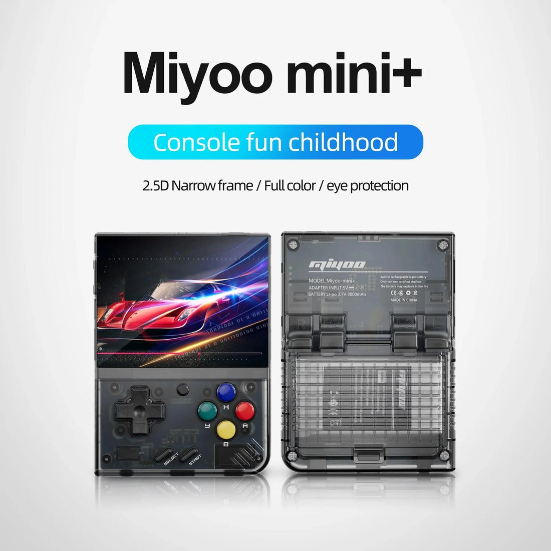 MIYOO Mini Plus Portable Retro Console - Bear Hugs