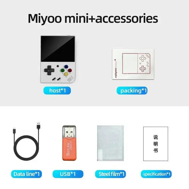 MIYOO Mini Plus Portable Retro Console - Bear Hugs