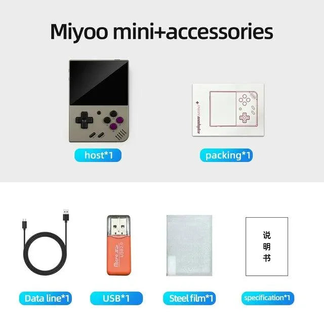 MIYOO Mini Plus Portable Retro Console - Bear Hugs