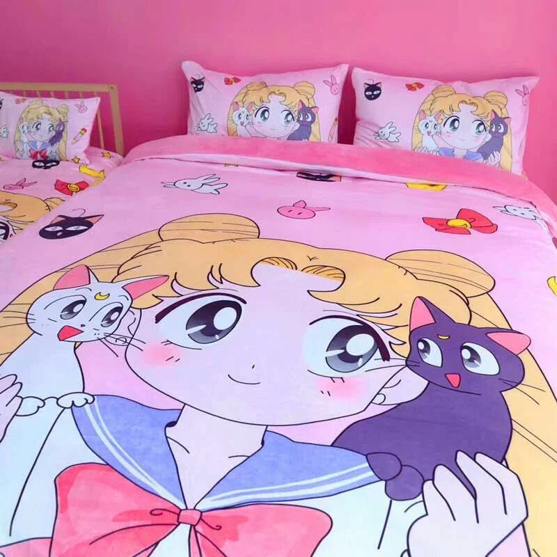 Sailormoon Luna Bedding Set PN0543 - Bear Hugs