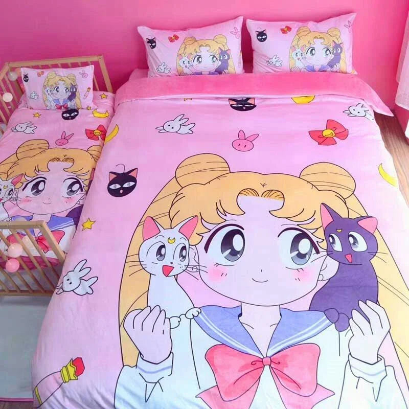 Sailormoon Luna Bedding Set PN0543 - Bear Hugs