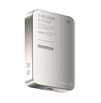 Momax 1-Power Q.Pass2 10000mAh Qi2.2 Magnetic Wireless Battery Pack MagSafe Powerbank IP168 - Bear Hugs