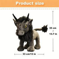 Monster Horse-Ox Hybrid Plushie (35 cm) - Bear Hugs