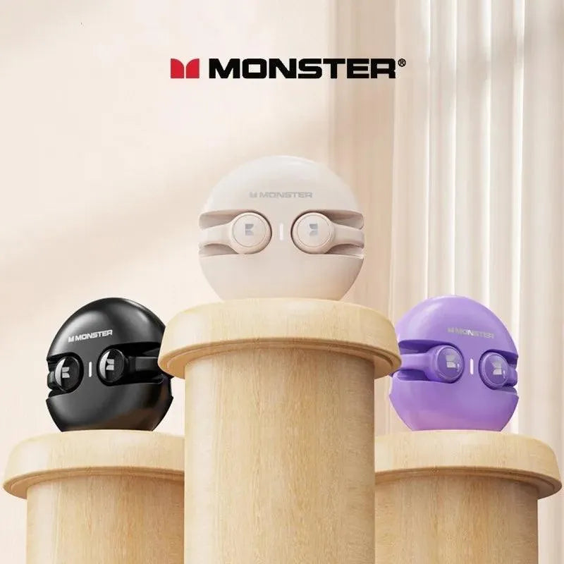 Monster XKT21 Bluetooth 5.3 Wireless Earphones - Bear Hugs