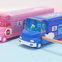 Moving Bus Pencil Geometry Box For Kids - Bear Hugs