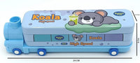 Moving Train Multifunction Pencil Geometry Box - Bear Hugs