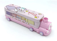 Moving Train Multifunction Pencil Geometry Box - Bear Hugs