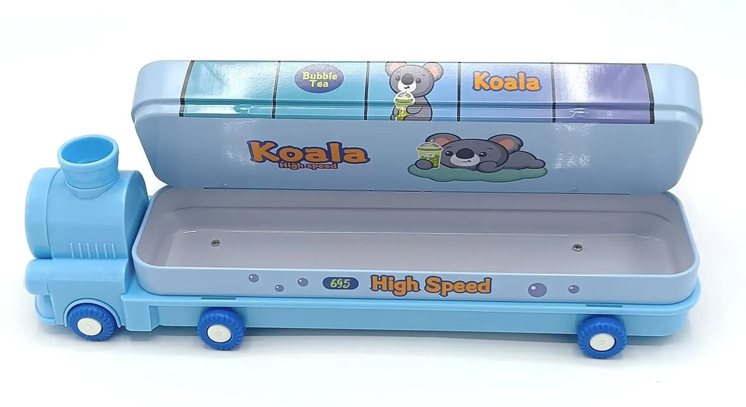 Moving Train Multifunction Pencil Geometry Box - Bear Hugs