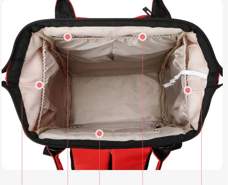 Multi-functional Large Capacity Baby Diaper Bag - Bear Hugs