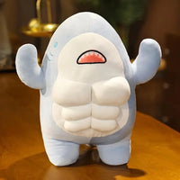 Muscular Shark Plushie - Bear Hugs