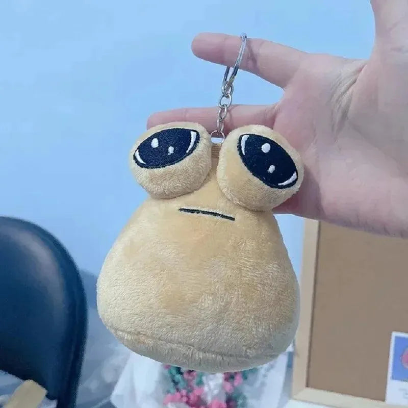 My Pet Alien Pou Plush Keychain - Bear Hugs