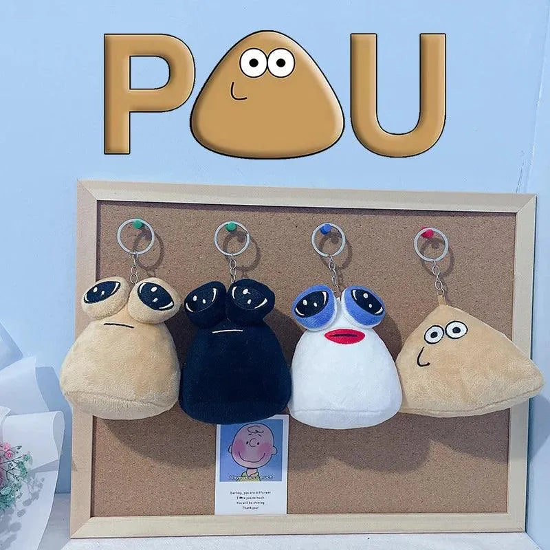 My Pet Alien Pou Plush Keychain - Bear Hugs