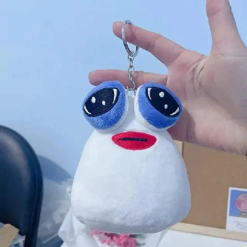 My Pet Alien Pou Plush Keychain - Bear Hugs