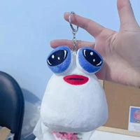 My Pet Alien Pou Plush Keychain - Bear Hugs