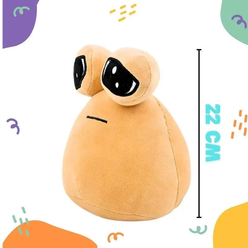 My Pet Alien Pou Sad Snail Plush Toy (22 cm) - Bear Hugs