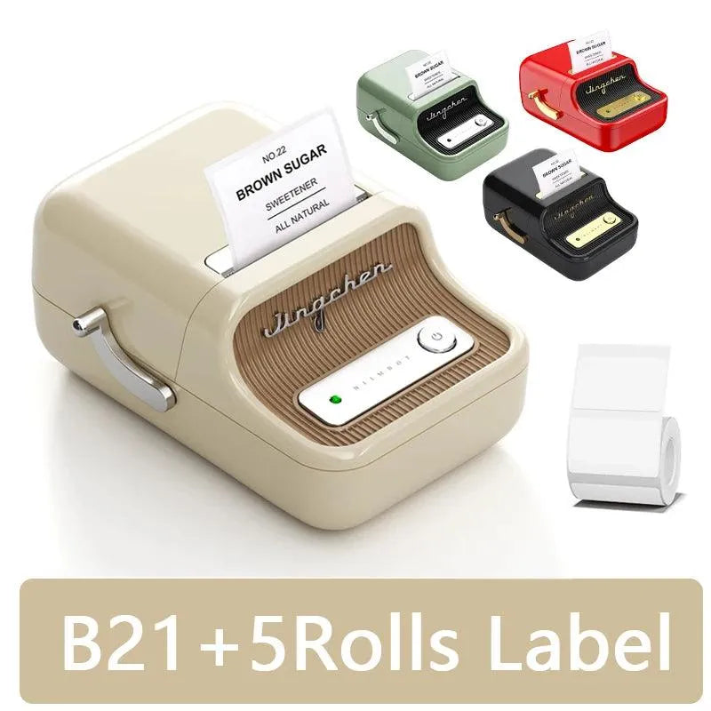 Niimbot B21 Portable Inkless Thermal Printer - Bear Hugs