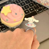 Sanrio Cinnamoroll Cupcake Ring Box