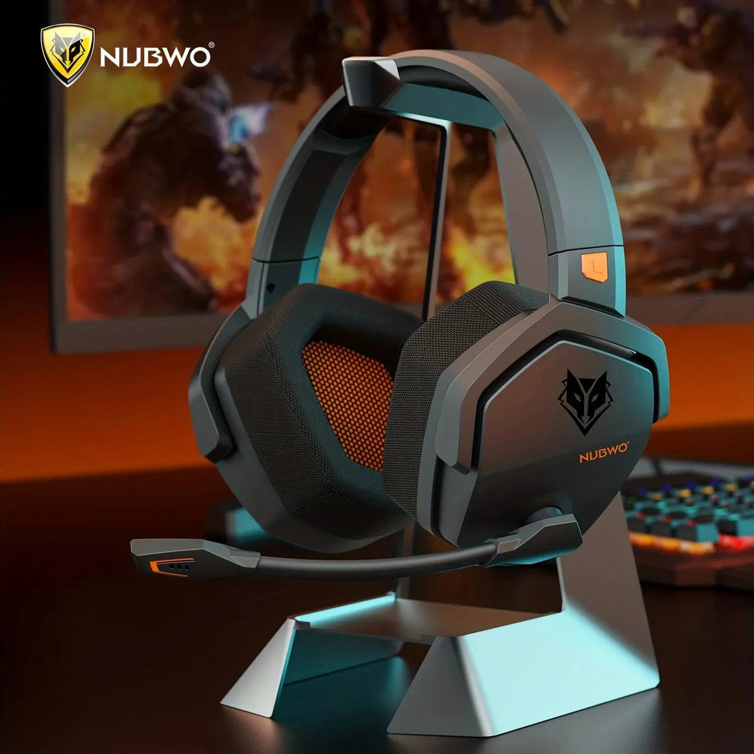 NUBWO G06 Wireless Gaming Headset - Bear Hugs