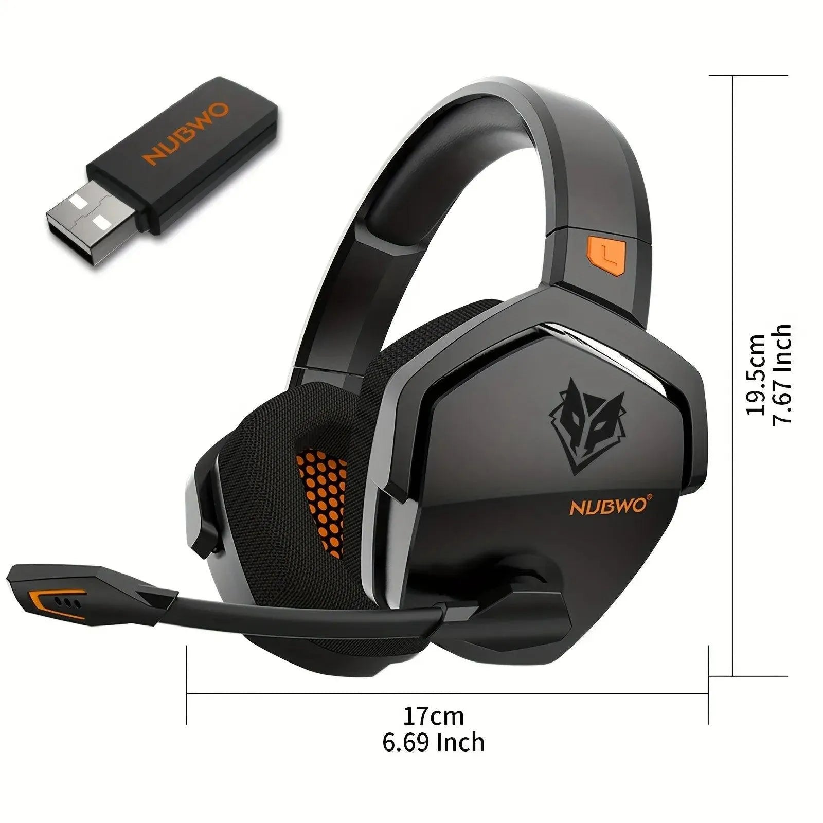 NUBWO G06 Wireless Gaming Headset - Bear Hugs