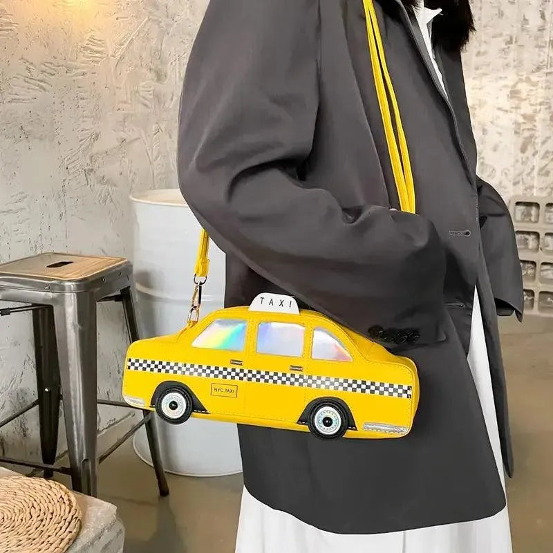 NYC Cab Shaped Handbag - Bear Hugs