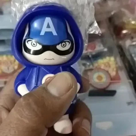 Captain America Face-Changing Keychain