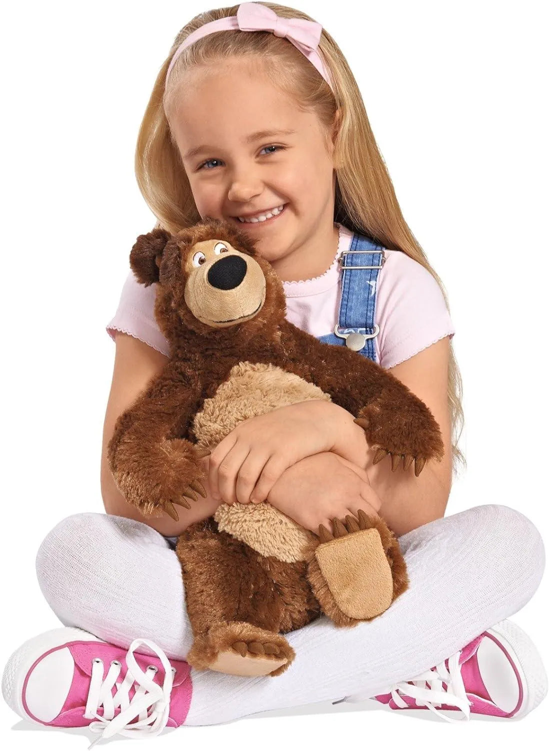 Official Masha & The Bear Plush Doll Set - Bear Hugs