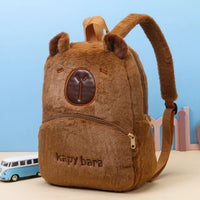 Capy-Go-Lucky Plush Backpack & Pouch Set