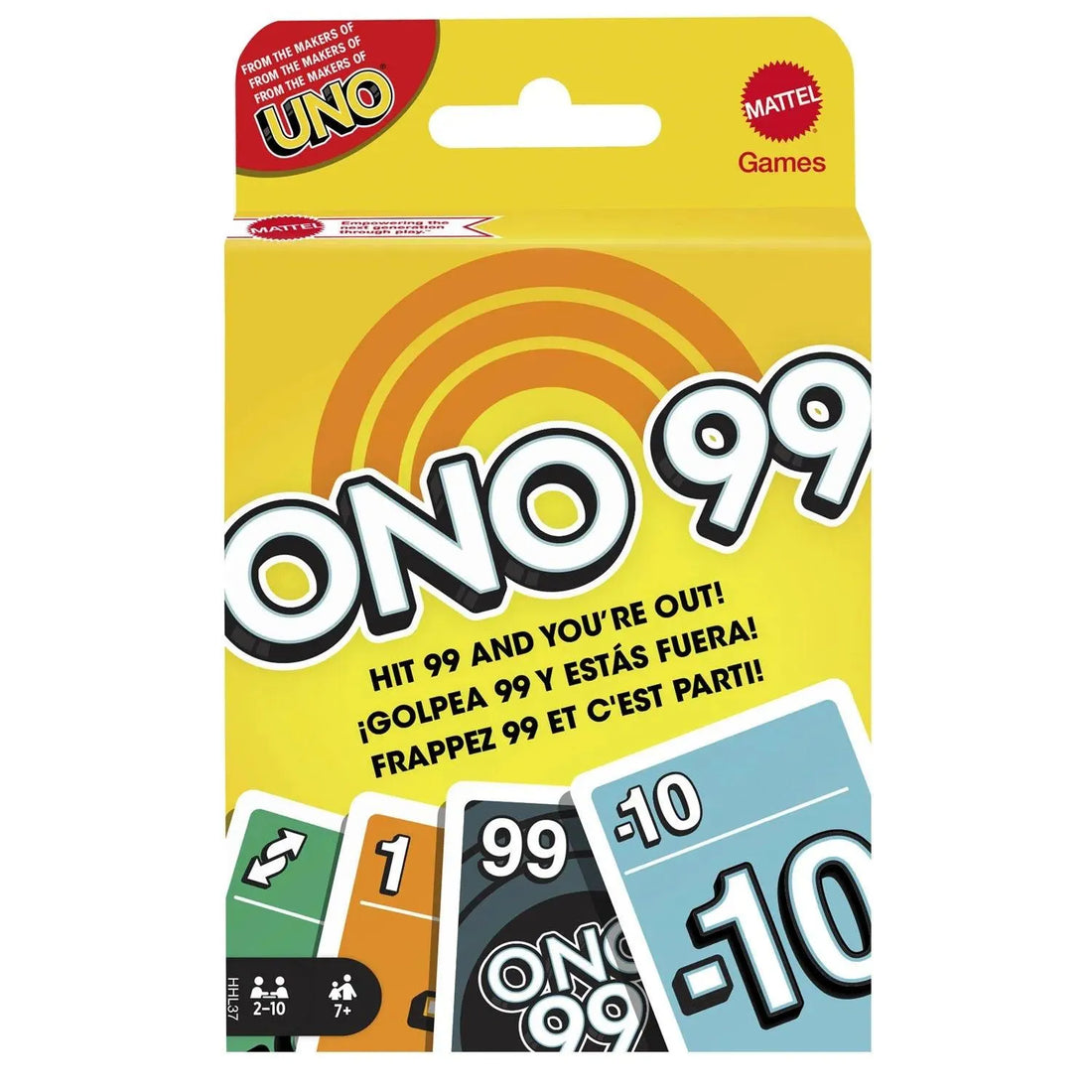 ONO 99 Numerical Card Game - Bear Hugs