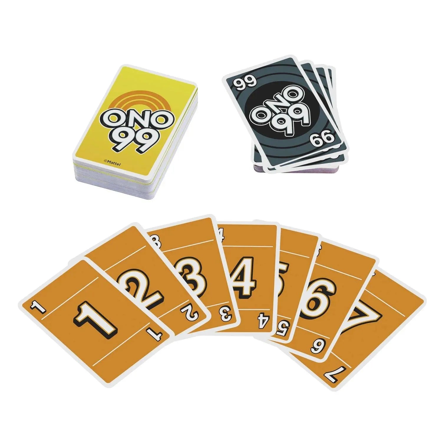 ONO 99 Numerical Card Game - Bear Hugs