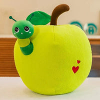 Orchard Apple Worm and Fruit Plushies - Bear Hugs