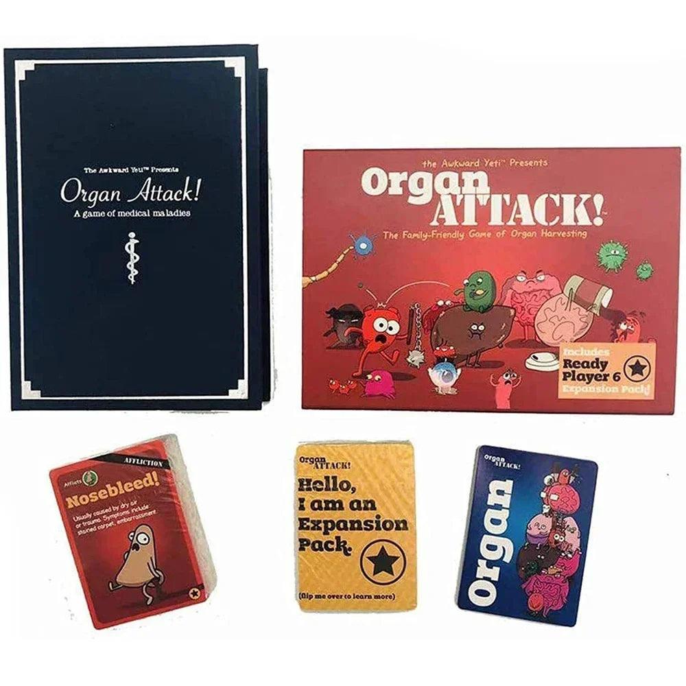 Organ Attack Card Game - Bear Hugs