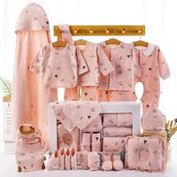 Organic Cotton New Born Gift Set (Set of 22 Pcs) - Bear Hugs