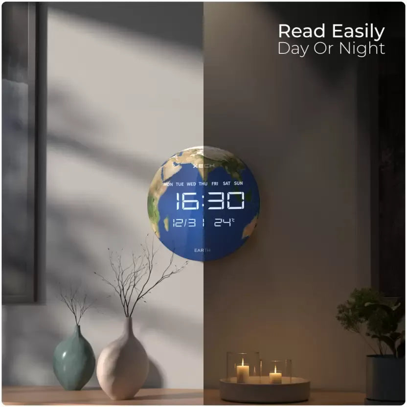 Celestial Time 3D Wall Clock