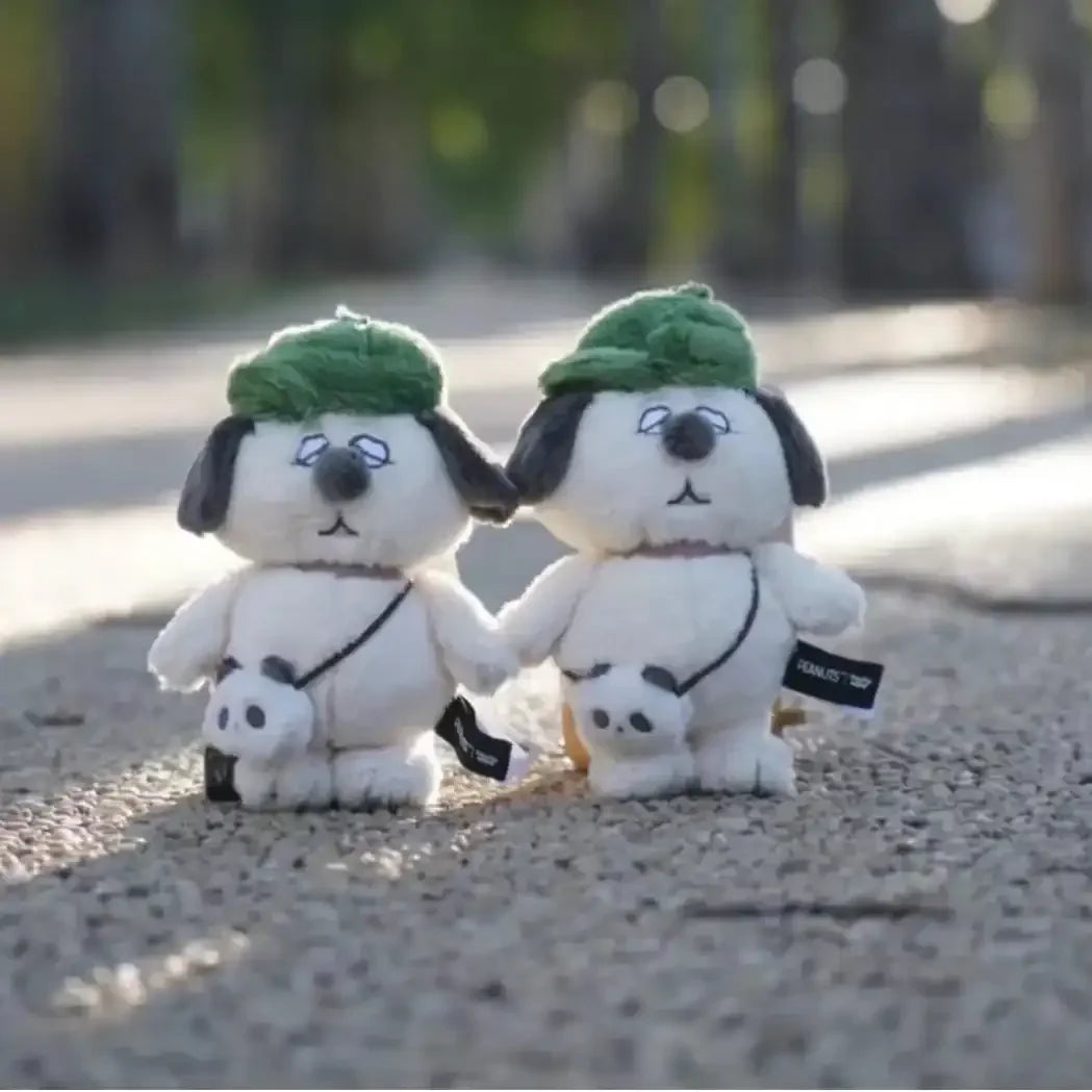 Porte-clés à breloques câlin Snoopy Aulaf 