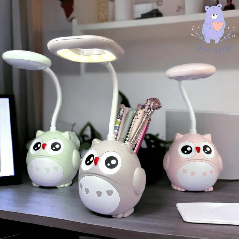 Owl LED Desk Lamp - Bear Hugs