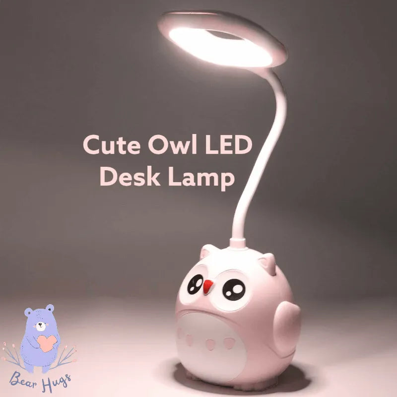 Owl LED Desk Lamp - Bear Hugs