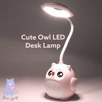 Owl LED Desk Lamp - Bear Hugs