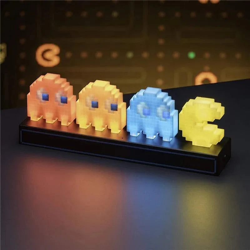 Pacman and Ghosts Voice Controlled Night Lamp - Bear Hugs