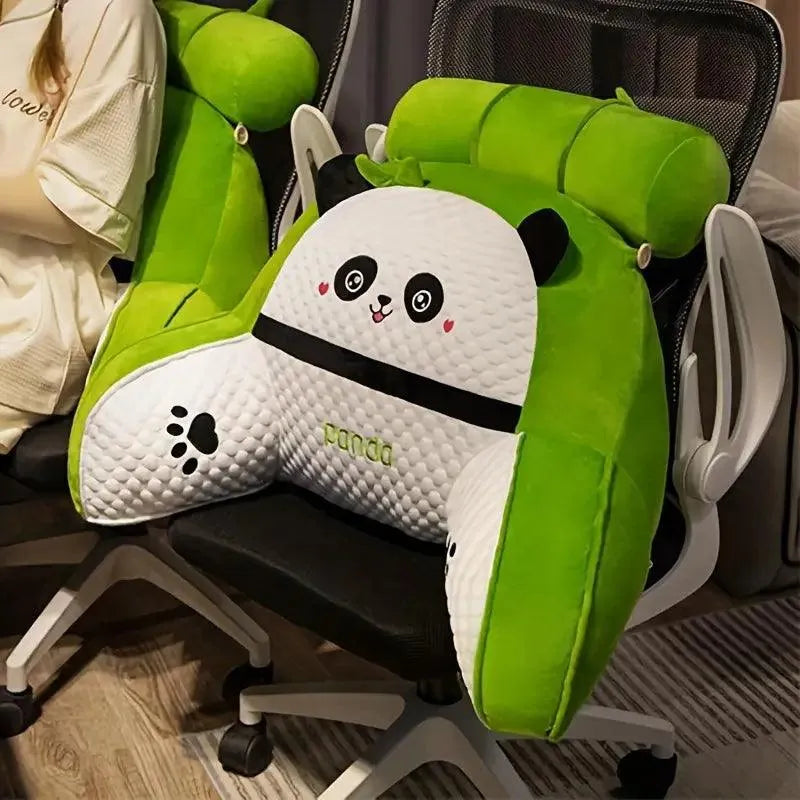 Panda Rabbit Ice Bean Backrest Pillow - Bear Hugs