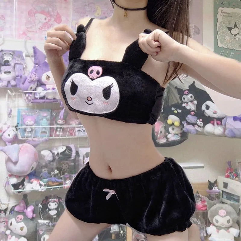 Devil Cutie Lingerie Set - Bear Hugs