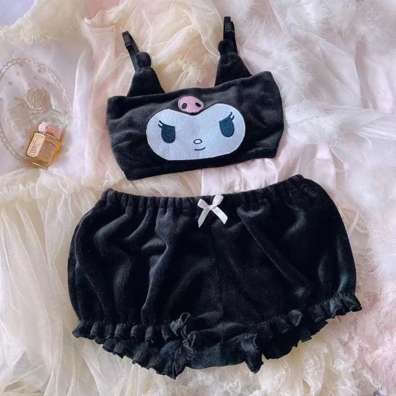 Devil Cutie Lingerie Set - Bear Hugs