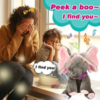 Peek-a-boo Singing Elephant - Bear Hugs