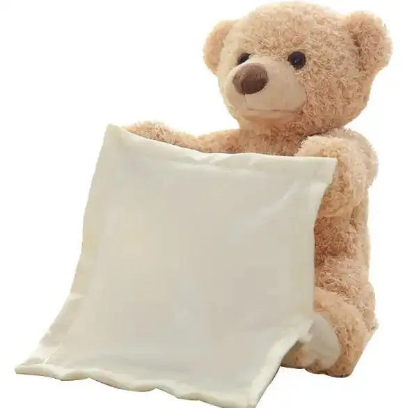 Peek-a-boo Talking Bear (25 cm) - Bear Hugs